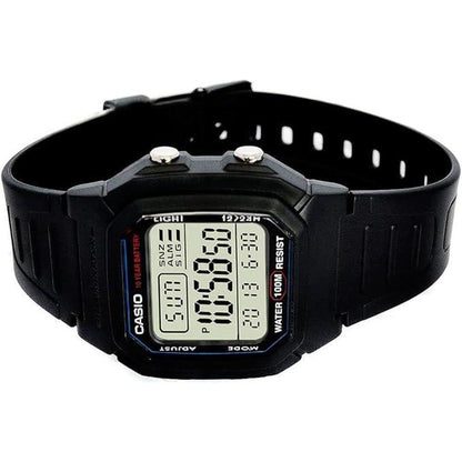 Casio Men's W800H-1AV Classic Sport Watch with Black Band