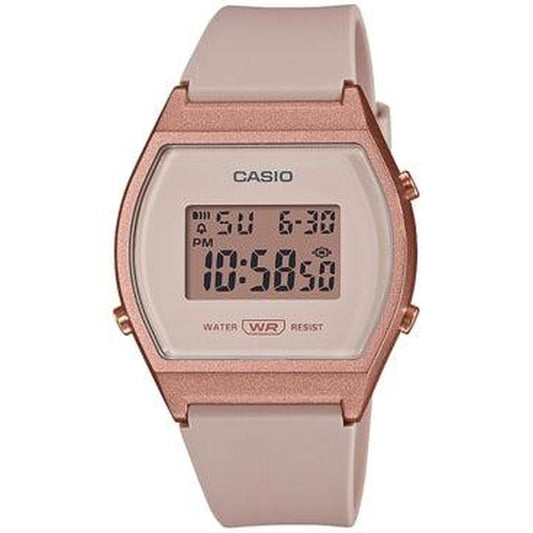 Casio Digital Sport Watch for Ladies - Pink/Rose Gold