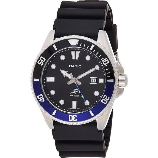 Casio Men's MDV106-1AV 200 M WR Black Dive Watch