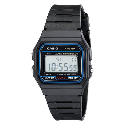 Casio F91W-1 Classic Resin Strap Digital Sport Watch