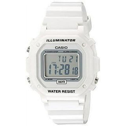 Casio Men S Digital Illuminator Sport Watch White Resin