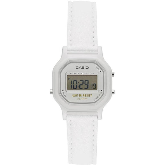 Casio Women's Classic Digital Chronograph Watch, White