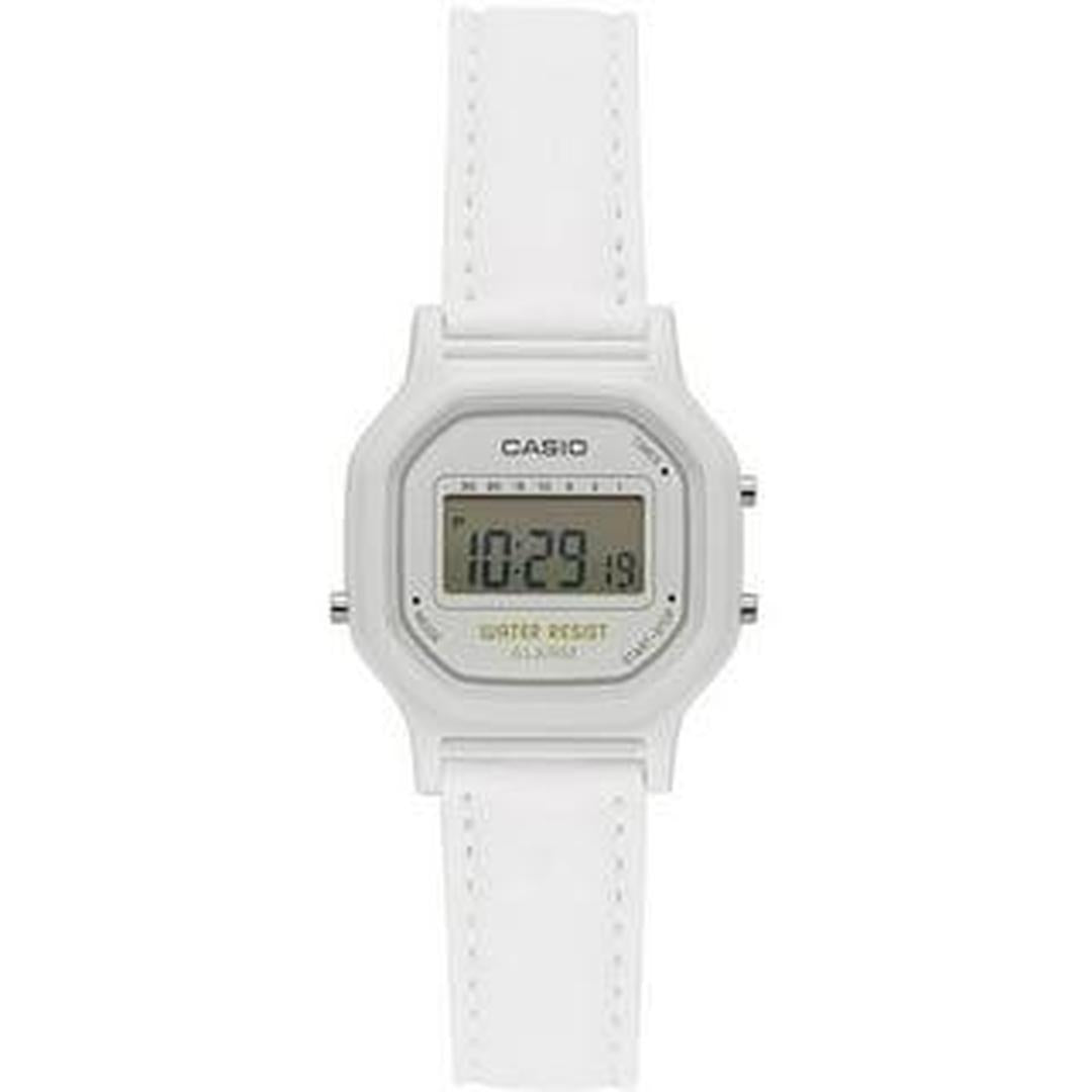 Casio Women's Classic Digital Chronograph Watch, White