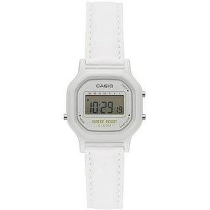 Casio Women's Classic Digital Chronograph Watch, White