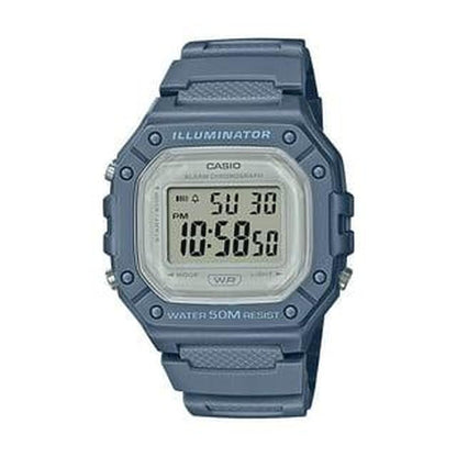 Casio Mens Blue Strap Watch, One Size