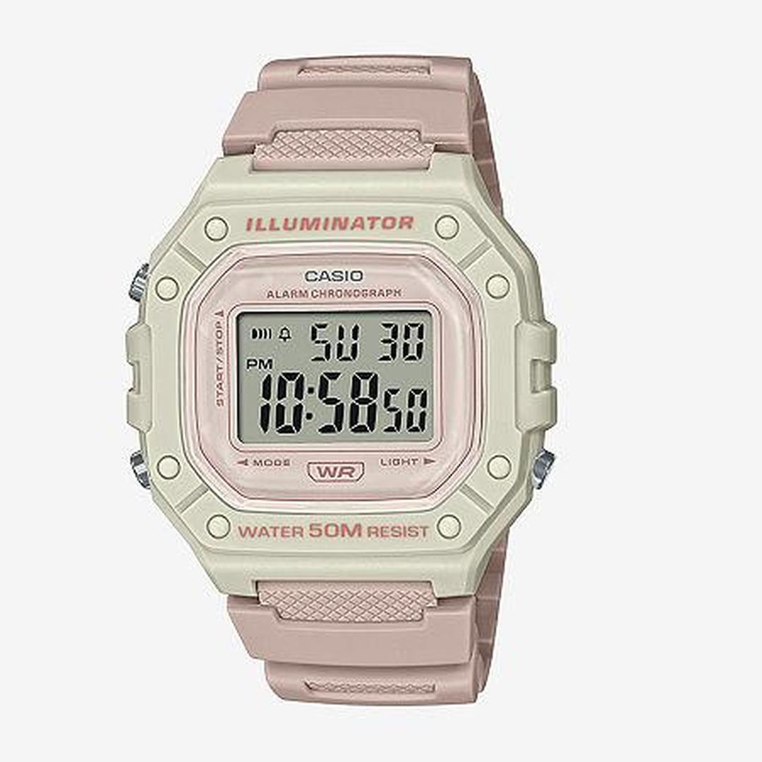 Casio Womens Pink Strap Watch, One Size