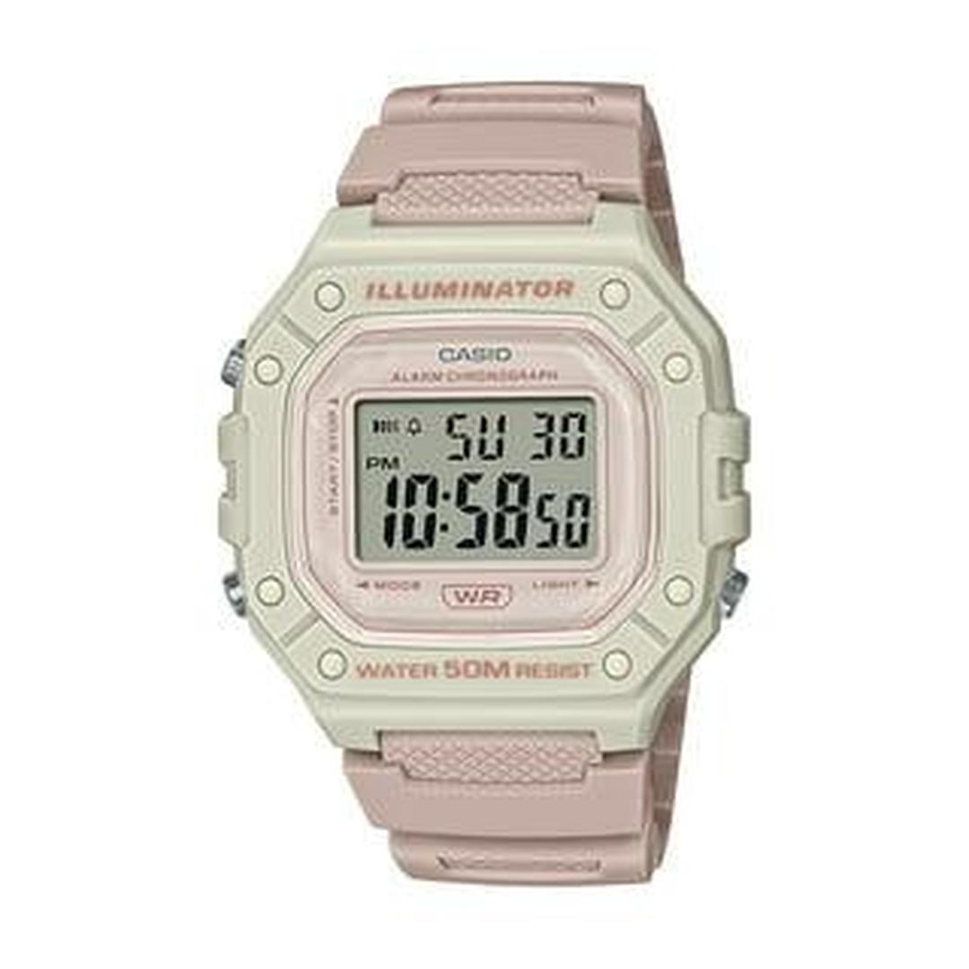 Casio Womens Pink Strap Watch, One Size