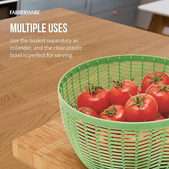 Farberware Classic Salad Spinner, Multicolor