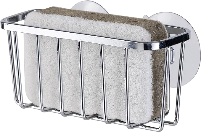 Chrome  Sink Suction Caddy