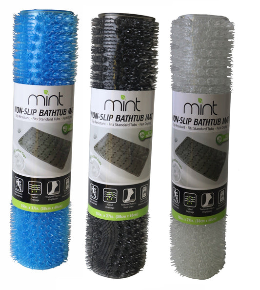 Assorted  27"x15" Vinyl Grass Bathtub Mat