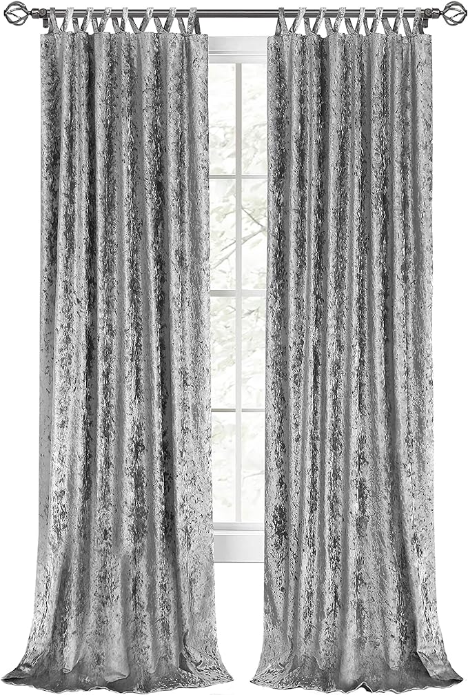 Achim Home Furnishings Harper Panel 50x84 - Grey