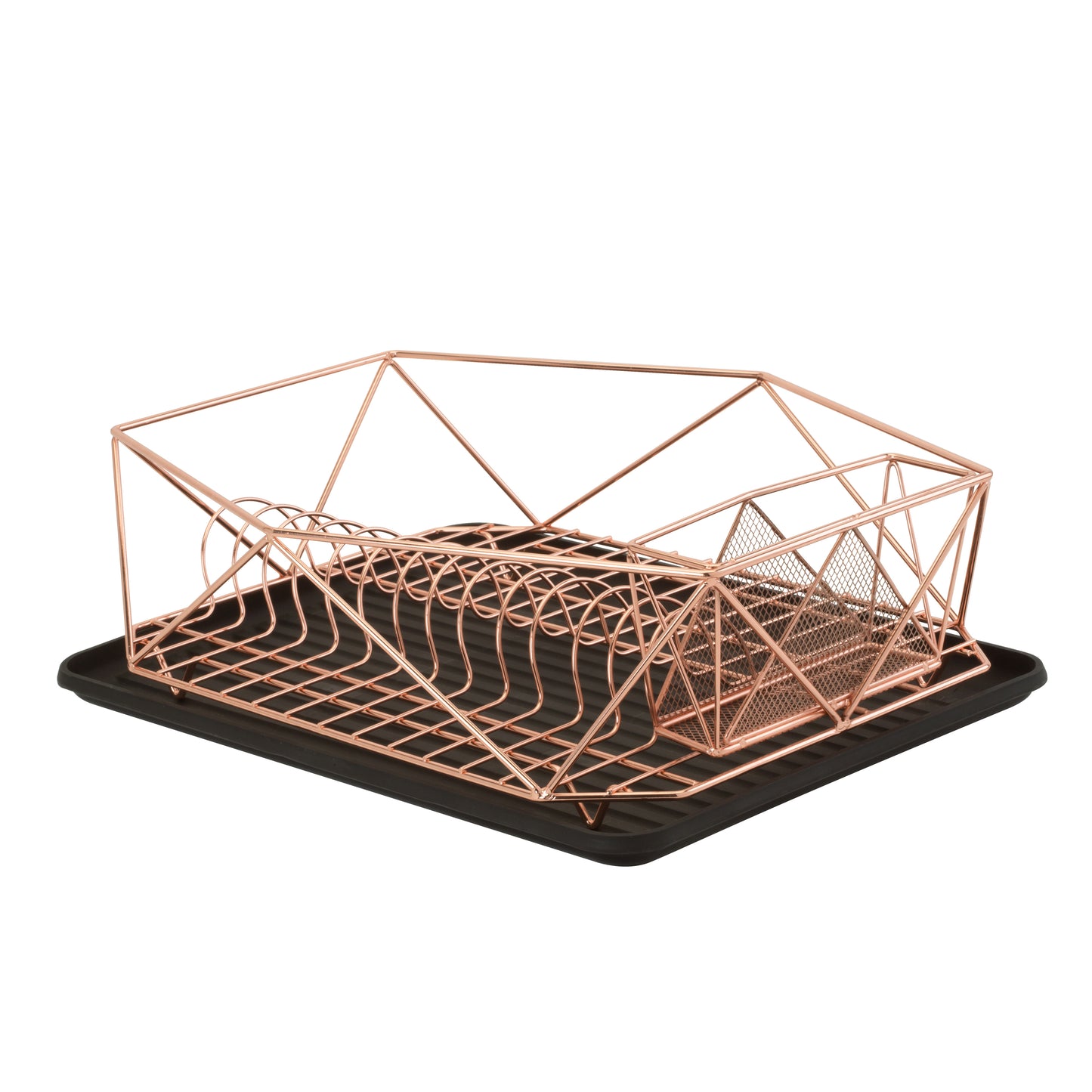 Kitchen Details Dish Rack, Copper (23378-COPPER) | Quill