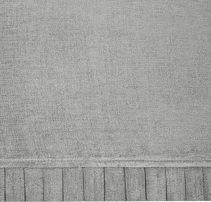 Bordeaux Curtain Valance Achim Home - 52 x 14 - Silver