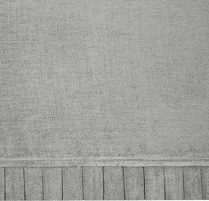 Bordeaux Curtain Valance Achim Home - 52 x 14 - Silver