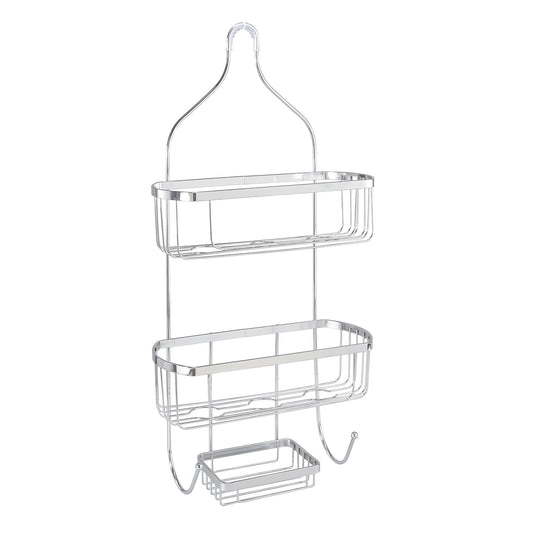 Bath Bliss Prince Style Shower Caddy in Chrome