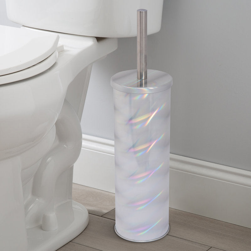 Bath Bliss Metal Toilet Brush And Holder