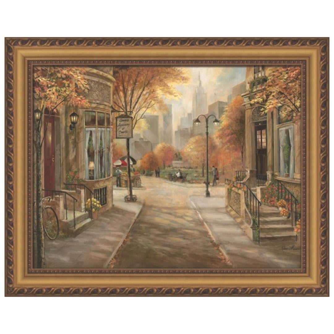 LE PETIT CHATELET CANVAS ART - SIZE: 24" x 30"