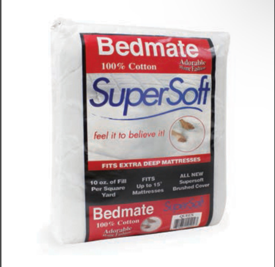 Bedmate Super Soft Cotton Touch Padded Mattress Cover