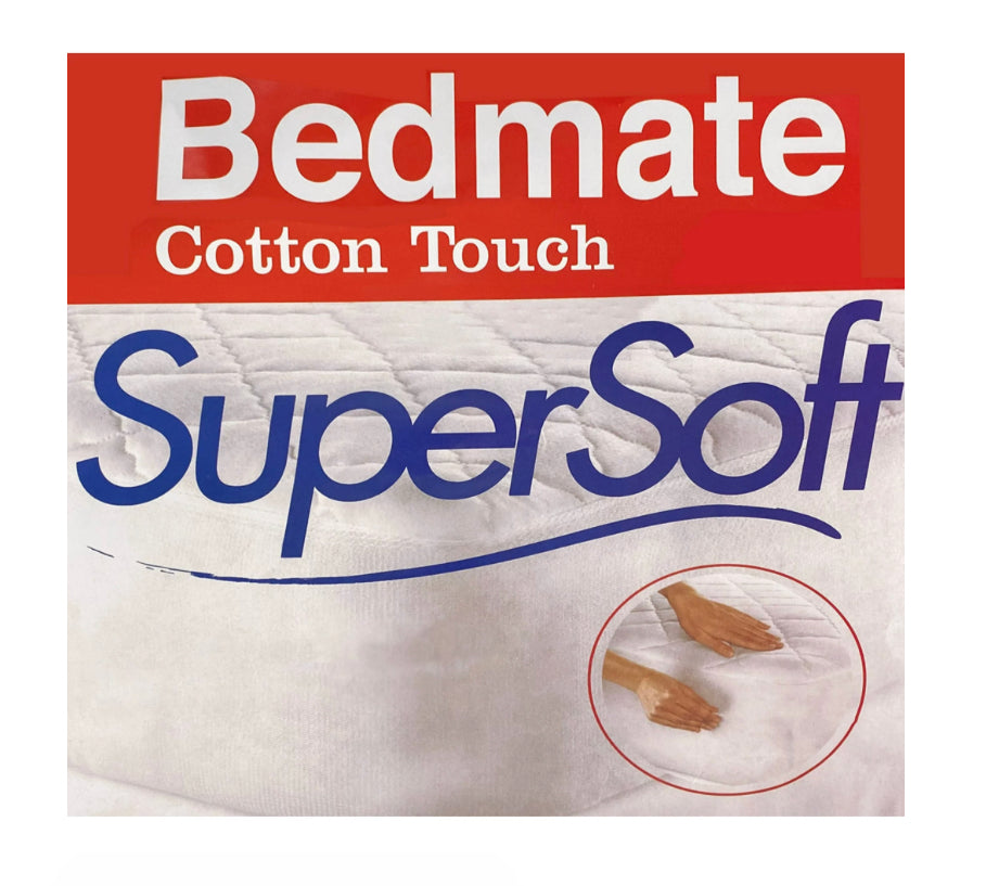 Bedmate Super Soft Cotton Touch Padded Mattress Cover