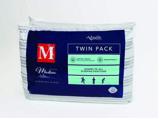 Hotel Madison Twin Pack Pillow
