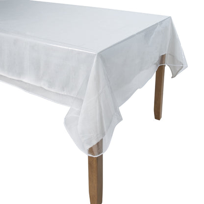 Home Details Crystal Clear Tablecloth Protector - 60"x 108"