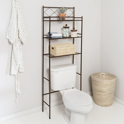 Fresh Home Bathroom Space Saver | 3 Shelves - Assorted