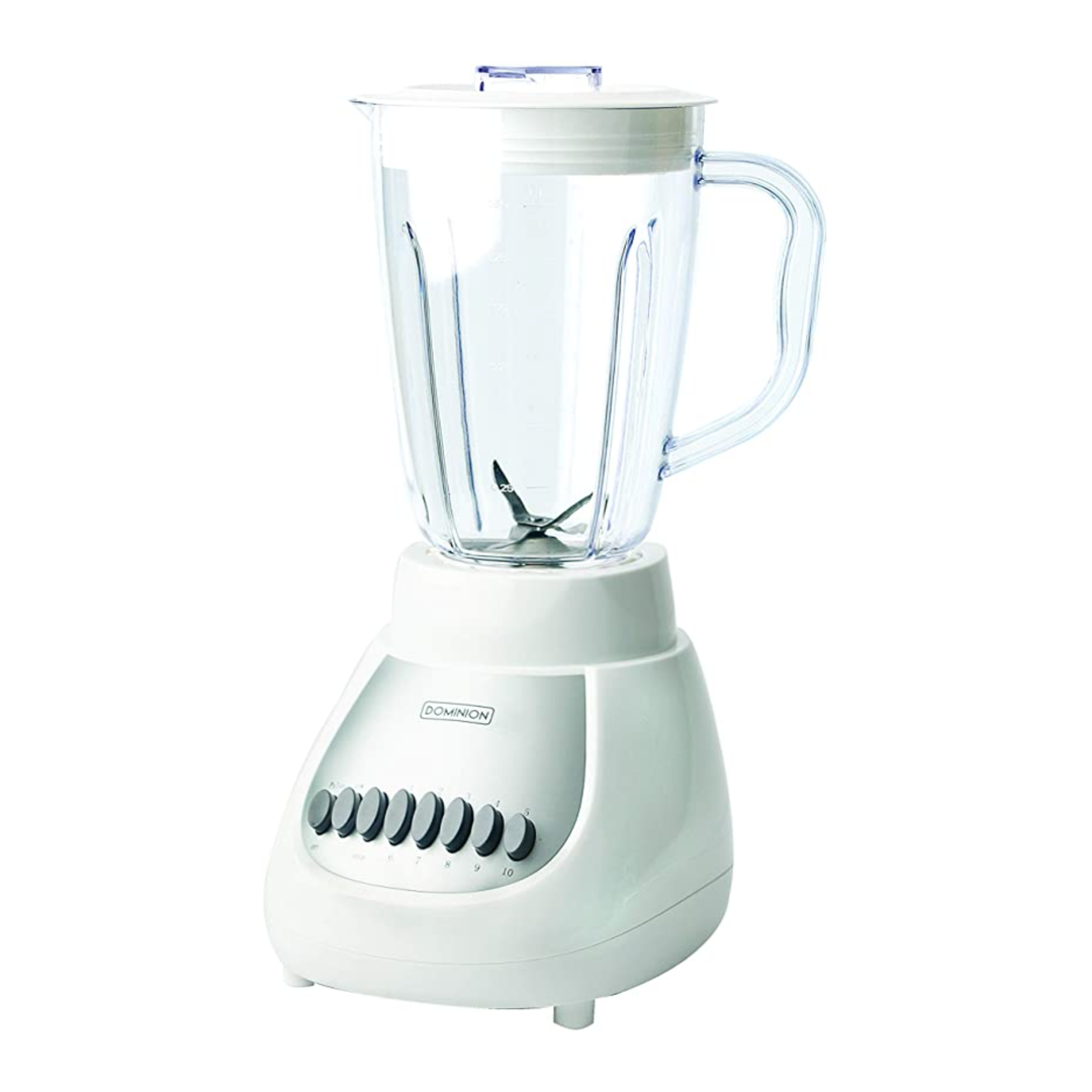 10 SPD BLENDER  PLASTIC JAR WH