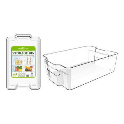 Fridge Storage Bin with Handle - 12.4" x 8.3" x 3.5"