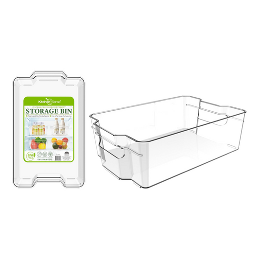 Fridge Storage Bin with Handle - 12.4" x 8.3" x 3.5"