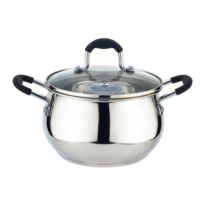 4.4QT S.S Sauce Pot with Lid