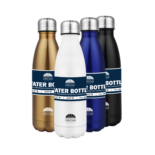 500ml/17oz Double Wall S.S. Water Bottle