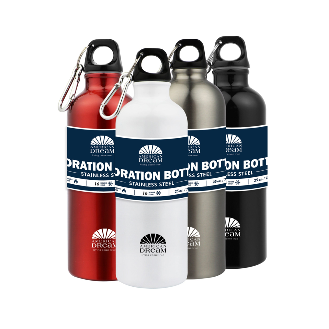 730ml/25oz S.S. Single Wall Hydration Bottle