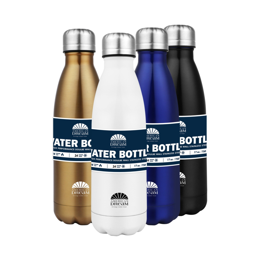 760ml/25oz Double Wall S.S. Water Bottle