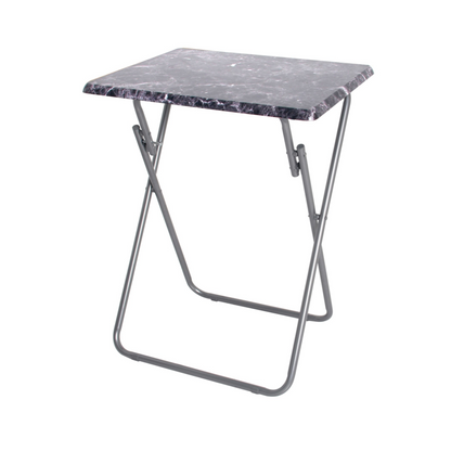 Black Marble  Jumbo EZ Tray Table 29"x20"x28"