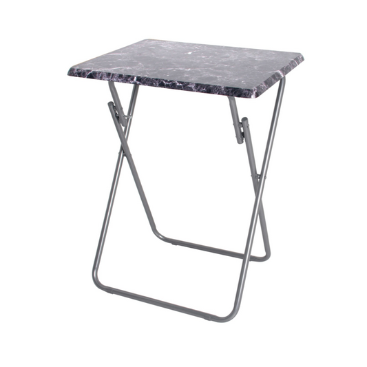 Black Marble  Jumbo EZ Tray Table 29"x20"x28"