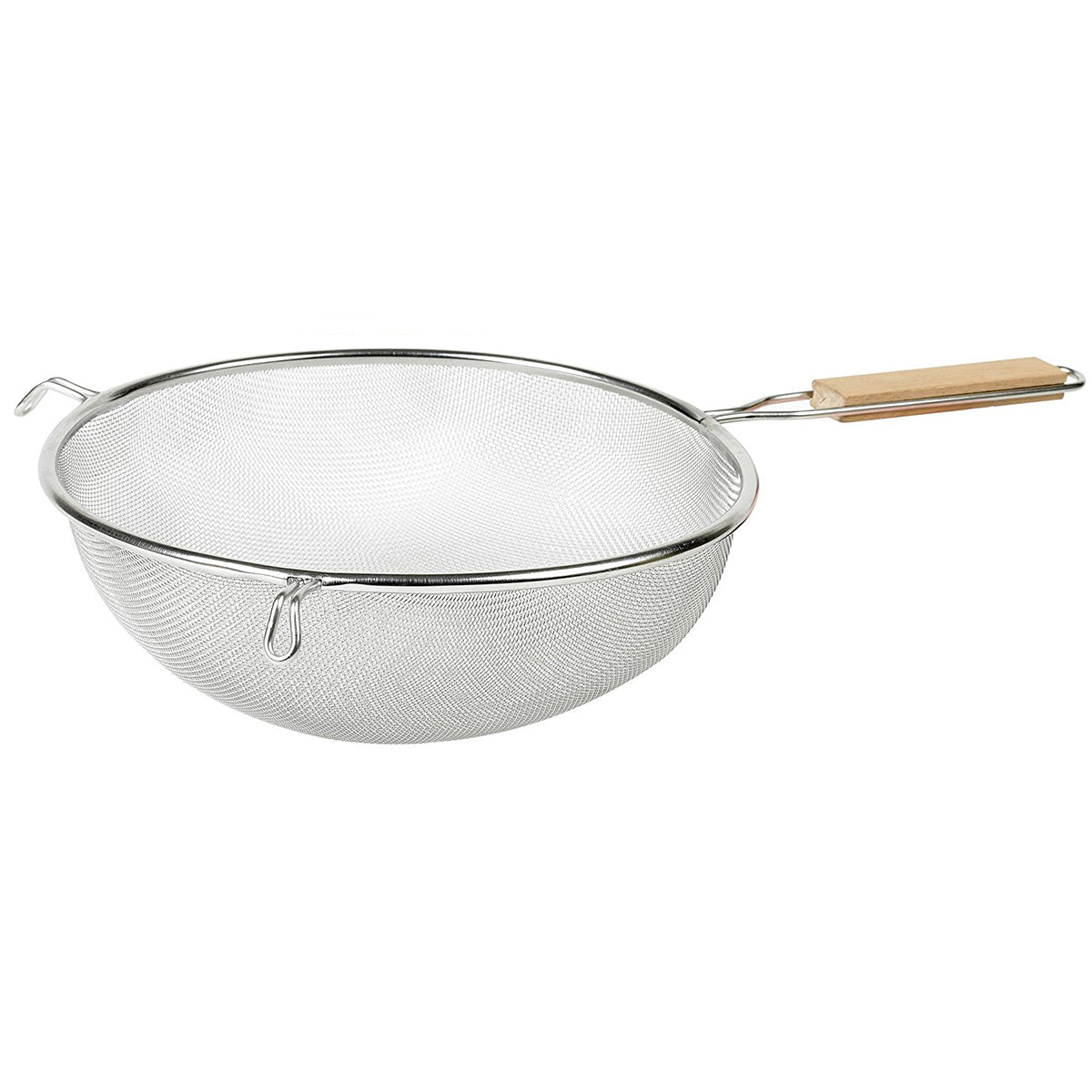 Imusa Strainer S/S Wood Handle
