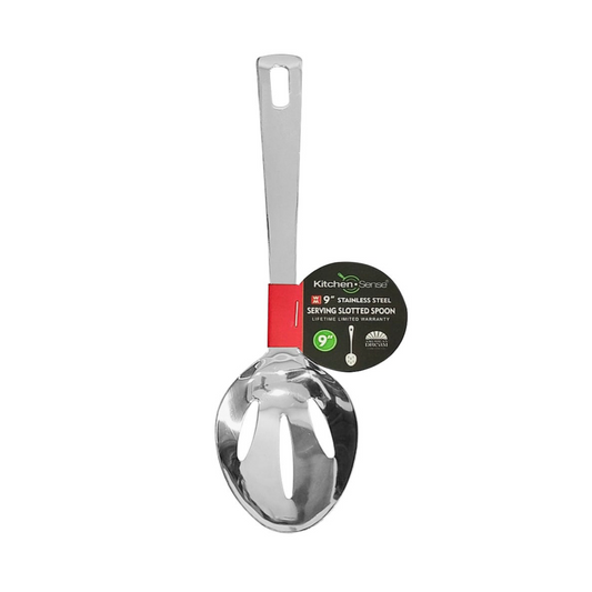 Stainless Steel 9" Serving Slotted Spoon