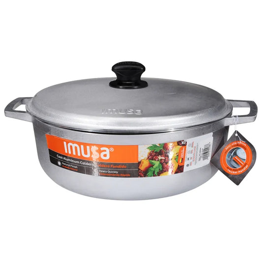 Caldero Imusa Polished Aluminum 33cm(8.5Lt)