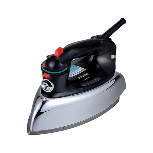 EUROSTAR IR900CL Classic Steam/Dry Anti-drip Iron, Black