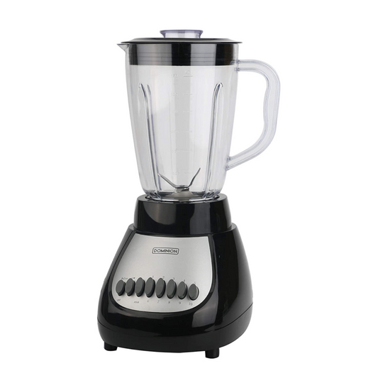 10 Speed Countertop Blender with Plast Jar, Black