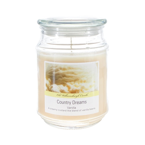 Country Dreams Scented 18 oz Jar Candle - Vanilla