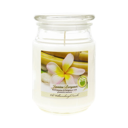 Country Dreams Scented 18 oz Jar Candle - Jasmine Bergamot