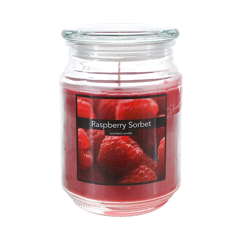 Country Dreams Scented 18 oz Jar Candle  - Raspberry Sorbet