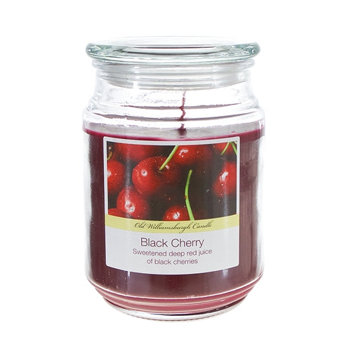 Country Dreams Scented 18 oz Jar Candle - Black Cherry