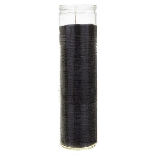 7 day All Purpose Tall Devotional Prayer Container Candle - Black