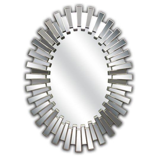 CHAMPAGNE OVAL MIRROR - SIZE: 28" x 38" Oval