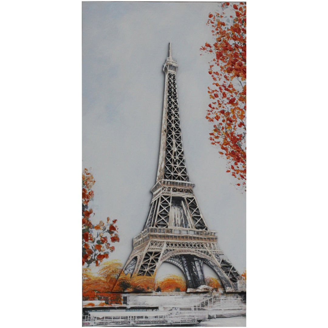 CANVAS WITH 3D TOWER - SIZE: 12" x 24"