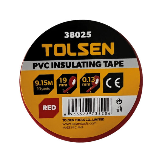 PVC Electrical Tape 3/4″ x 10yd Red