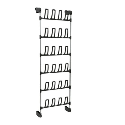 Organize It All 12 Pair over the Door Storage Shoe Rack