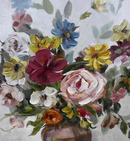 Floral dream framed art